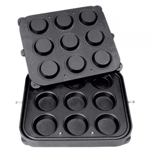 Cook-Matic Plates - 9 Big Round Festooned